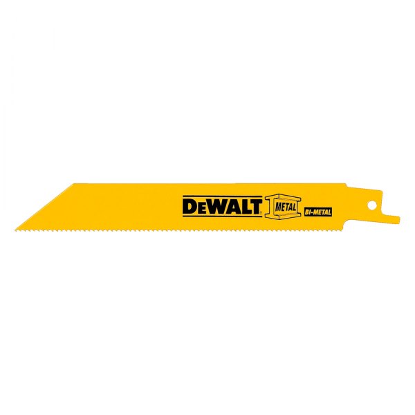 DeWALT® - 14 TPI 8" Reciprocating Straight Saw Blades (25 Pieces)