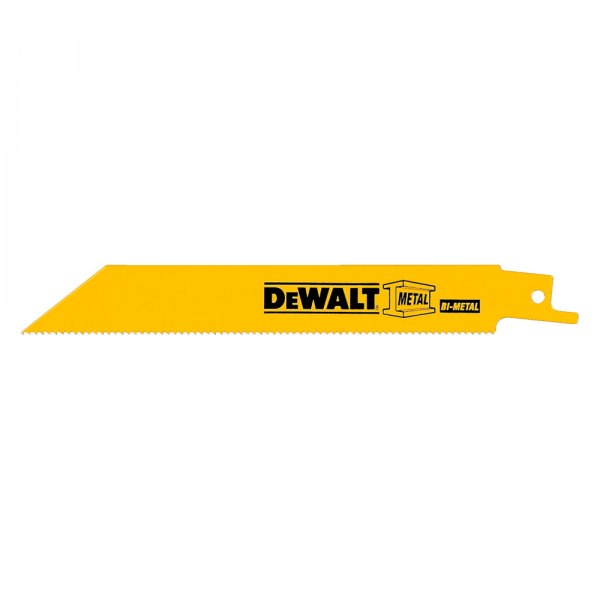 DeWALT® - 18 TPI 4" Reciprocating Straight Saw Blades (25 Pieces)