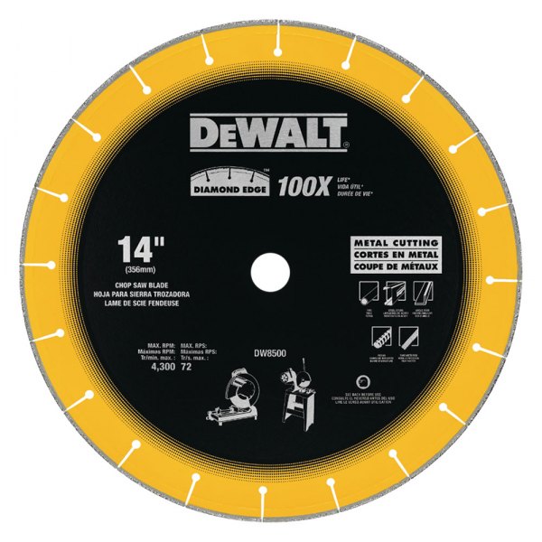 DeWALT® - Diamont Edge™ 14" Segmented Dry Cut Diamond Saw Blade