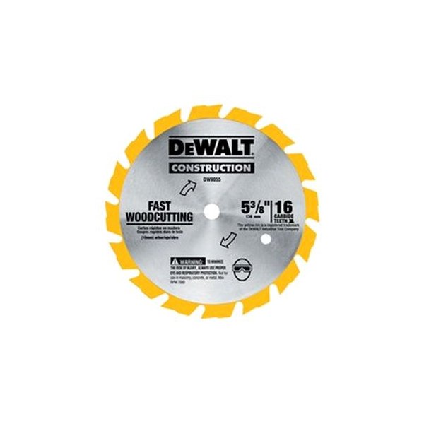 DeWALT® - 5-3/8" 16T ATB Circular Saw Blade with Carbide Teeth