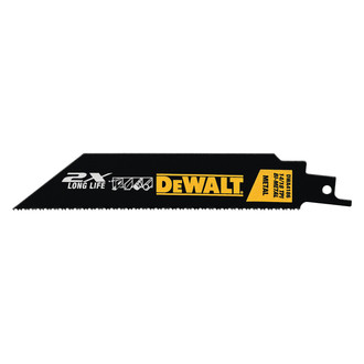 DeWALT® - 14/18 TPI 8" Reciprocating Straight Saw Blades (5 Pieces)