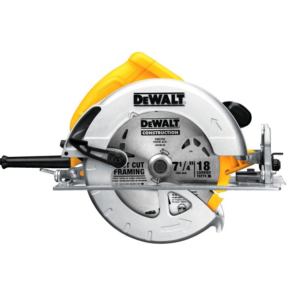 DeWALT® - 7-1/4" 120 V 15.0 A Corded Right Side Circular Saw