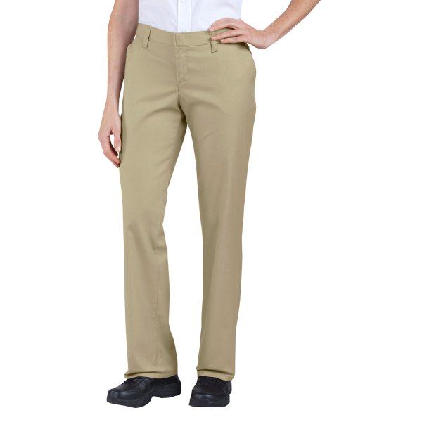 slim fit bootcut khakis