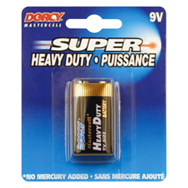 Dorcy® - Mastercell™ 9 V Alkaline Super Heavy-Duty Primary Battery