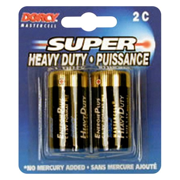 Dorcy® - Mastercell™ C 1.5 V Alkaline Super Heavy-Duty Primary Batteries (2 Pieces)