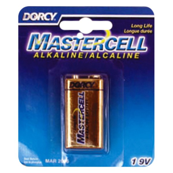 Dorcy® - Mastercell™ 9 V Alkaline Long Life Primary Battery