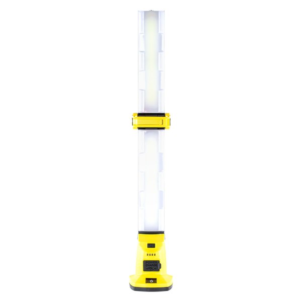 Dorcy® - 1300 lm LED USB Rechargeable Foldable Yellow Cordless Work Light