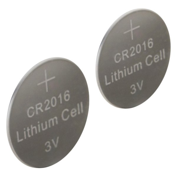 Dorcy® - Mastercell™ CR2016 3 V Lithium Coin Cell Batteries (2 Pieces)