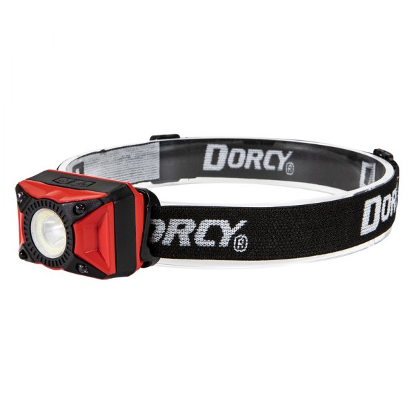 Dorcy® - Ultra HD™ 650 lm Black/Red LED UV Headlamp