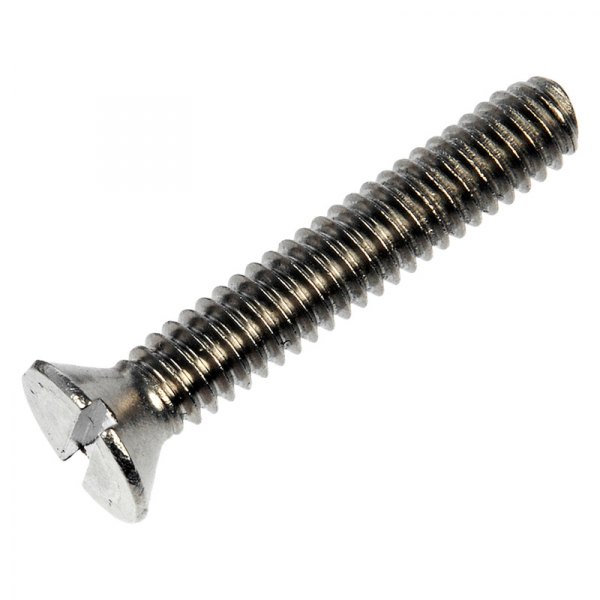 Dorman® - AutoGrade™ #8-32 x 1" Steel Slotted Round Head SAE Machine Screws with Nuts (6 Pieces)
