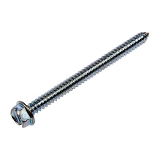 Dorman® - AutoGrade™ #14 x 3" Steel Hex Head SAE Sheet Metal Screws (50 Pieces)