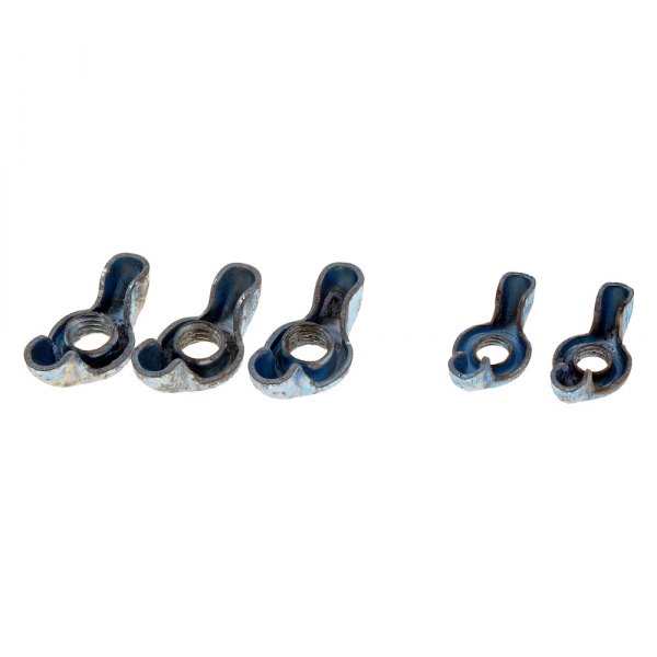 Dorman® - M6/M8 Steel Silver Universal Air Cleaner Wing Nut Assortment ( 5 Pieces)