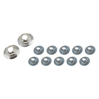Dorman® - Help!™ SAE Steel Universal Thread Cutting Nut Assortment (12 Pieces)