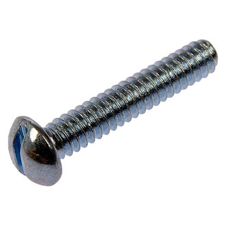 Dorman® - AutoGrade™ 3/16"-24 x 1" Round Head Stove Bolts with Nuts (24 Pieces)