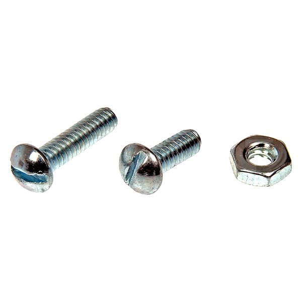 Dorman® - 3/16-24" x 1/2, 3/4" Steel Coarse Stove Bolt Kit with Nuts (12 Pieces)
