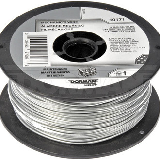 Dorman® - HELP!™ 192' x 1/16" Steel Silver Mechanics Wire Spool