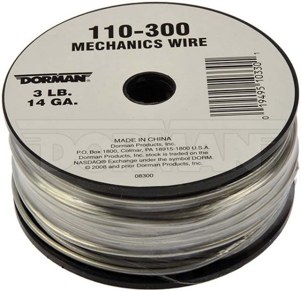 Dorman® - Auto Grade™ 174' x 2/25" Steel Silver Mechanics Wire Spool