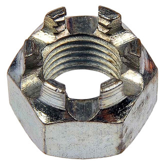 Dorman® 220-012 - AutoGrade™ 3/8"-24 Steel SAE Fine Castellated Nut (50 Pieces)