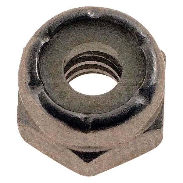 Dorman® - AutoGrade™ #10-24 Steel (Grade 2) SAE Hex Lock Nut with Nylon Ring Insert (50 Pieces)