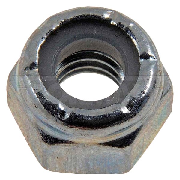 Dorman® - AutoGrade™ 1/4"-20 Steel (Grade 2) SAE Coarse Hex Nut with Nylon Ring Insert (50 Pieces)
