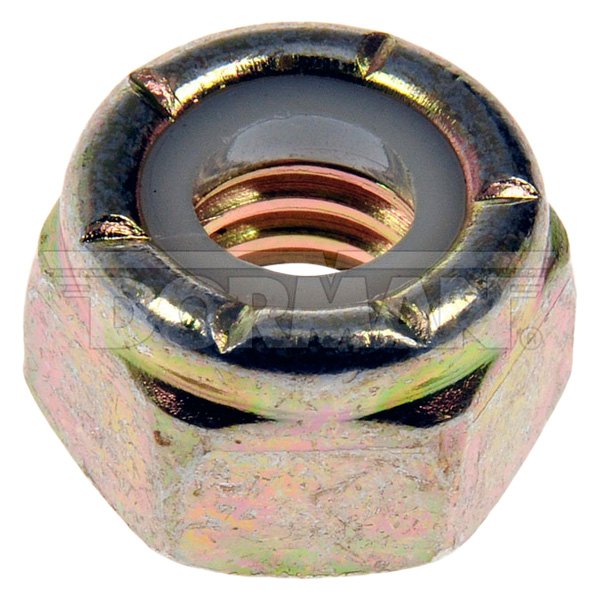 Dorman® - AutoGrade™ 5/16"-18 Steel (Grade 2) SAE Coarse Hex Nut with Nylon Ring Insert (50 Pieces)
