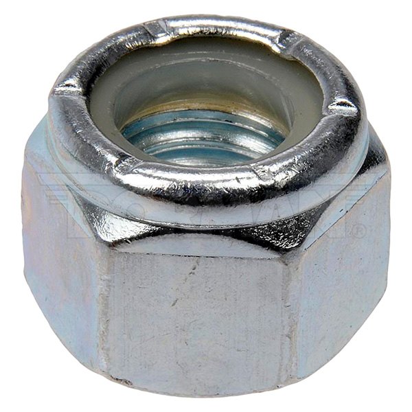 Dorman® - 1/2"-13 Steel (Grade 2) SAE Coarse Hex Nut with Nylon Ring Insert (16 Pieces)