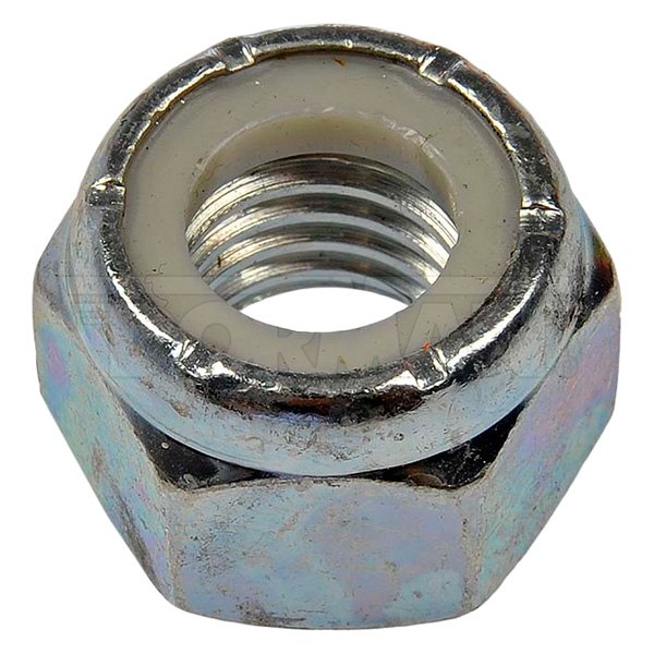 Dorman® - AutoGrade™ 9/16"-12 Steel (Grade 2) SAE Coarse Hex Nut with Nylon Ring Insert (25 Pieces)