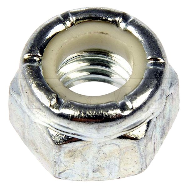 Dorman® - AutoGrade™ 1"-8 Steel (Grade 2) SAE Coarse Hex Lock Nut with Nylon Ring Insert (10 Pieces)
