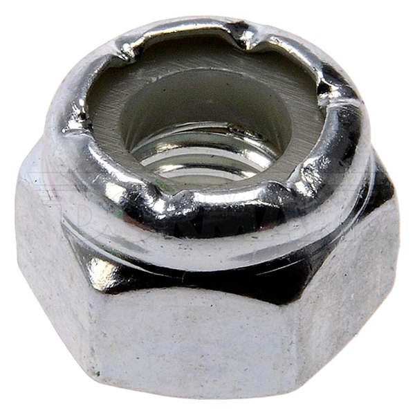 Dorman® - AutoGrade™ 1/4"-28 Steel (Grade 2) SAE Fine Hex Nut with Nylon Ring Insert (50 Pieces)