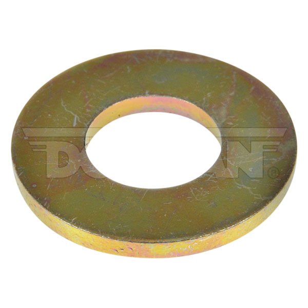 Dorman® - 1/4" Steel (Grade 8) Yellow Zinc Plain Washers (50 Pieces)