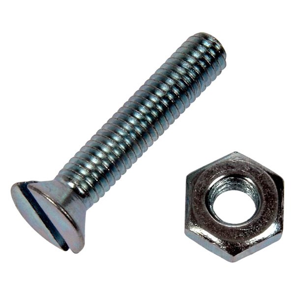 Dorman® - AutoGrade™ #8-32 Steel (Grade 2) SAE Coarse Hex Nut for Machine Screw (100 Pieces)