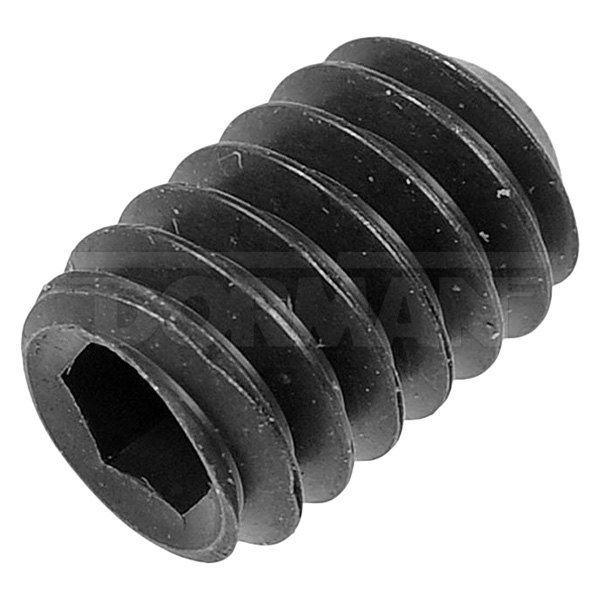 Dorman® - SAE 1/4"-20 x 3/8" UNC Black Oxide Steel Cup-Point Socket Set Screws with Flat Tip