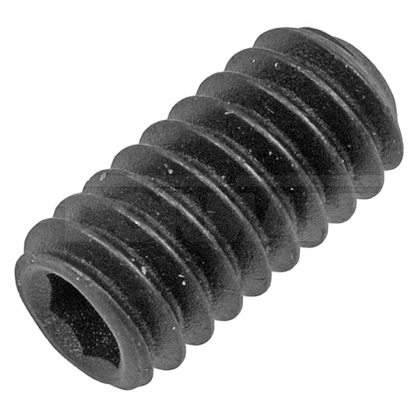 Dorman® - SAE 1/4"-20 x 1/2" UNC Black Oxide Steel Cup-Point Socket Set Screws with Flat Tip