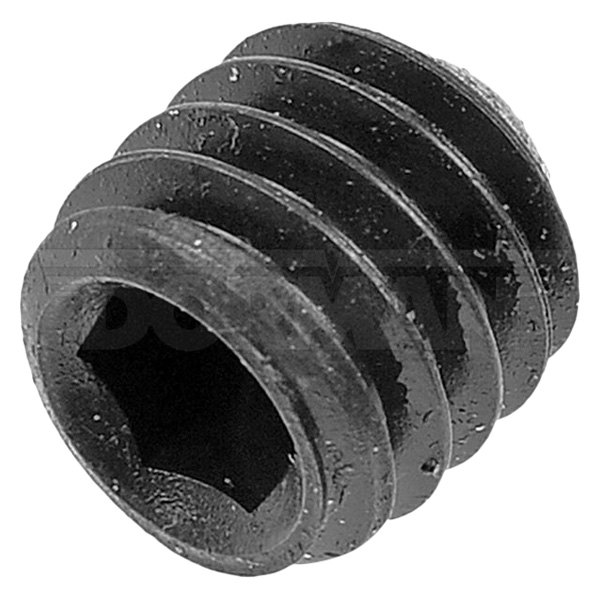 Dorman® - SAE 5/16"-18 x 5/16" UNC Black Oxide Steel Cup-Point Socket Set Screws with Flat Tip
