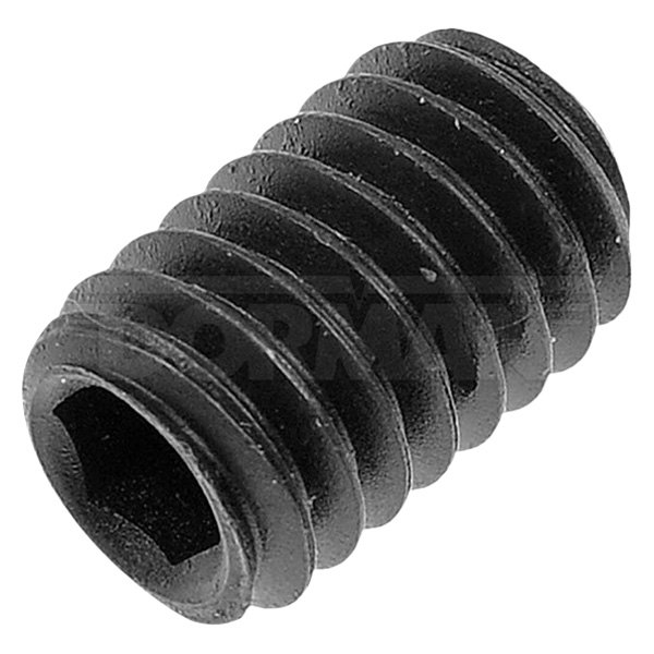 Dorman® - SAE 5/16"-18 x 1/2" UNC Black Oxide Steel Cup-Point Socket Set Screws with Flat Tip