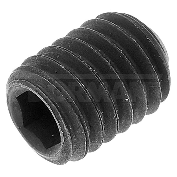 Dorman® - SAE 3/8"-16 x 1/2" UNC Black Oxide Steel Cup-Point Socket Set Screws with Flat Tip