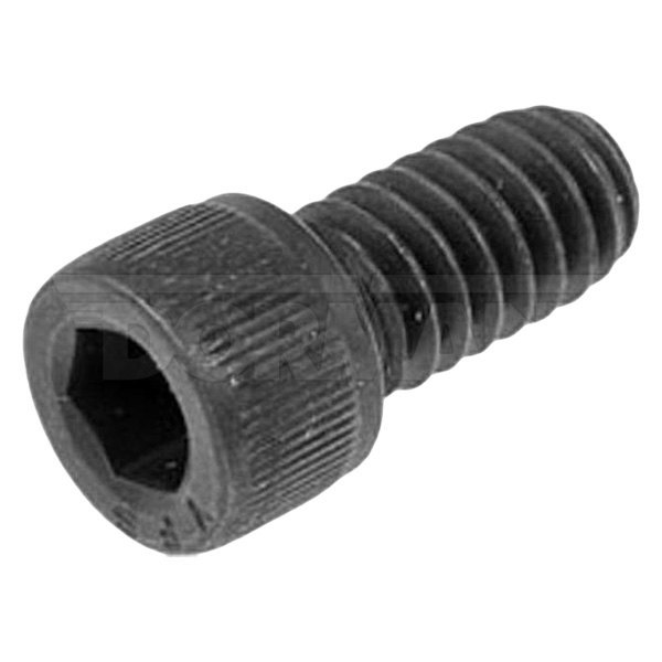 Dorman® - SAE 1/4"-20 x 1/2" UNC Black Oxide Steel Hex Socket Head Screws with Flat Tip