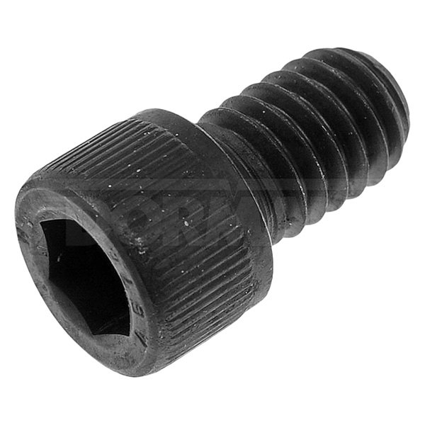 Dorman® - SAE 5/16"-18 x 1/2" UNC Black Oxide Steel Hex Socket Head Screws with Flat Tip