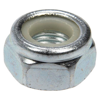 Dorman® - AutoGrade™ M10-1.25 mm Steel (Class 8) Metric Fine Hex Lock Nut with Nylon Insert (25 Pieces)