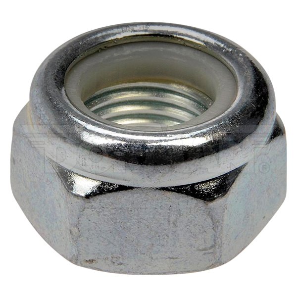Dorman® - M12-1.25 mm Steel (Class 8) Metric Extra Fine Hex Lock Nut with Nylon Insert (12 Pieces)