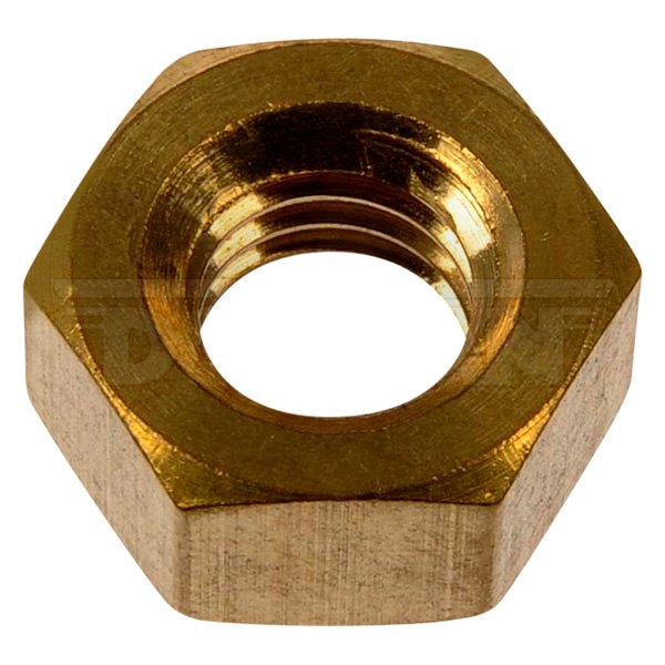 Dorman® - HEPL!™ M8-1.25 mm Brass Metric Hex Nut (6 Pieces)