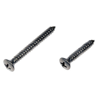 Dorman® - #8 Steel Phillips Oval Head Self-Tapping Screw Assortment (8 Pieces)