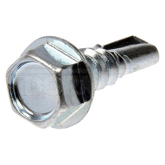 Dorman® - #12 x 3/4" Stainless Steel Hex Washer Head Self-Tapping Screw Assortment (8 Pieces)
