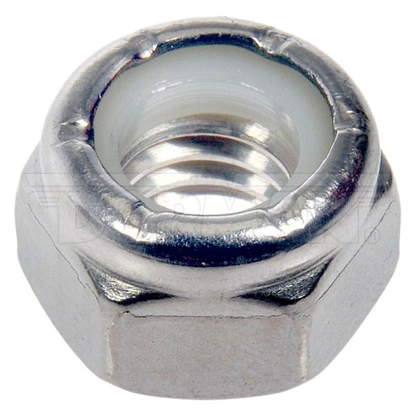 Dorman® - AutoGrade™ 1/4"-20 Stainless Steel SAE Coarse Hex Nut with Nylon Ring Insert (3 Pieces)