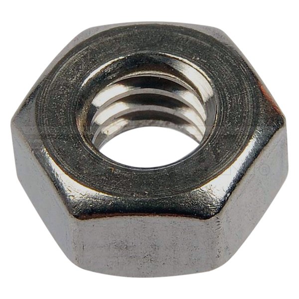 Dorman® - AutoGrade™ 1/4"-20 Stainless Steel SAE Coarse Hex Nut with Nylon Ring Insert (9 Pieces)