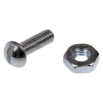 Dorman® - Steel Slotted Round Head SAE Machine Screw Kit with Nuts
