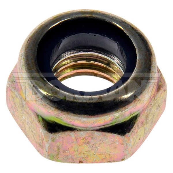 Dorman® - M8-1.25 mm Steel (Class 8) Clear Zinc Metric Hex Lock Nut with Nylon Ring Insert (3 Pieces)