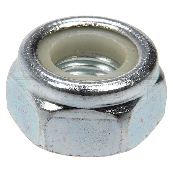 Dorman® - M10-1.25 mm Steel (Class 8) Metric Fine Hex Lock Nut with Nylon Ring Insert (3 Pieces)