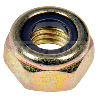 Dorman® - M10-1.50 mm Steel (Class 8) Metric Hex Lock Nut with Nylon Ring Insert (3 Pieces)