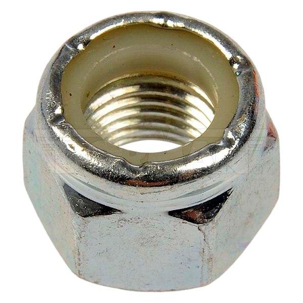Dorman® - AutoGrade™ 3/8"-24 Steel (Grade 2) SAE Fine Hex Nut with Nylon Ring Insert (9 Pieces)